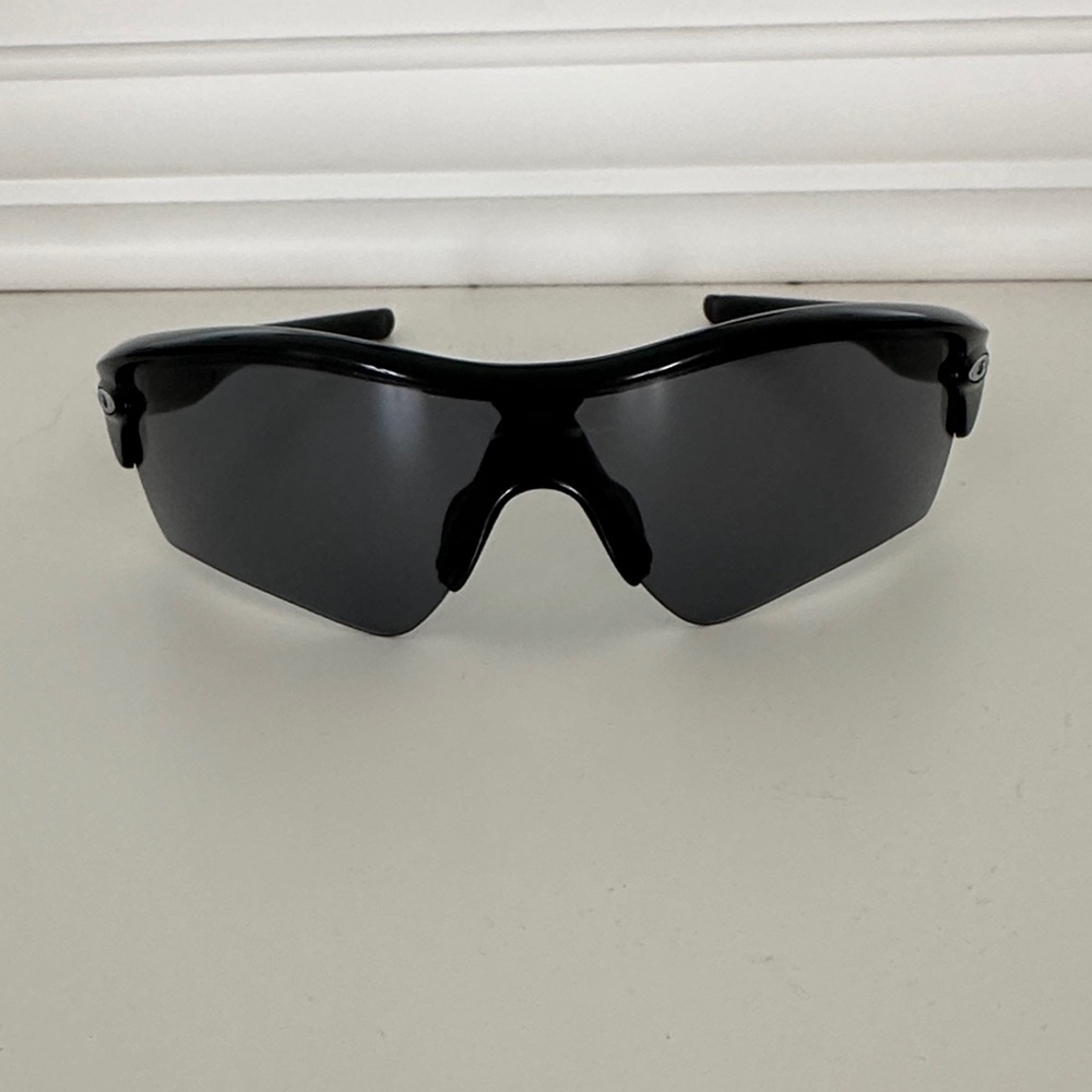 Oakley Glossy Black Radarlock Performance Sunglasses